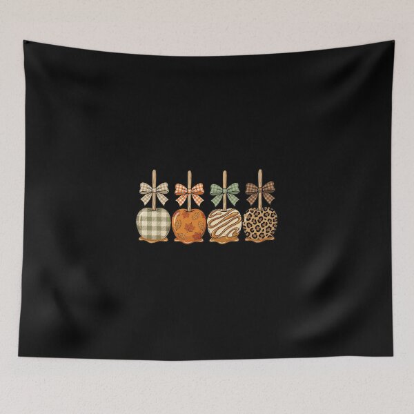 Item preview, Vintage Caramel Apple Fall Autumn designed and sold by dudelinart.