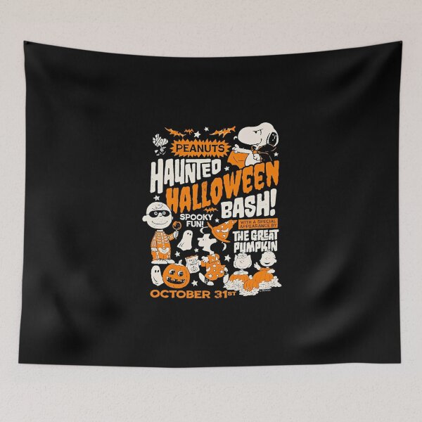 Item preview, Peanuts Haunted Halloween Bash Snoopy And Charlie Brown designed and sold by NAPIPIPIarts.