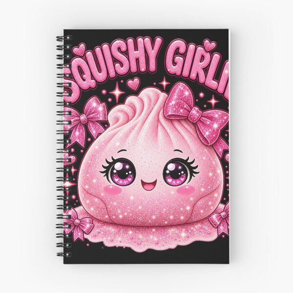 Item preview, Sparkly Pink Squishy Girlie Cute Kawaii Dumpling designed and sold by AddieBlu.