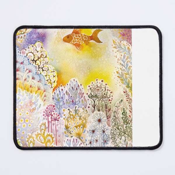 Item preview, Fantasy Underwater Sea Bed Watercolor designed and sold by kathelepore.