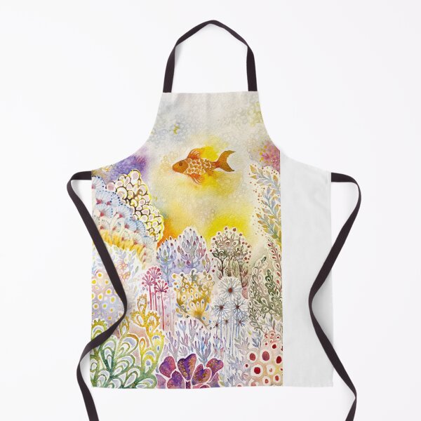 Item preview, Fantasy Underwater Sea Bed Watercolor designed and sold by kathelepore.