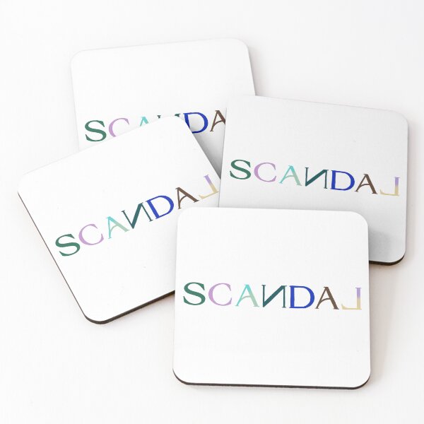 Item preview, The Scandal Korean Drama designed and sold by ArtRaftPro.