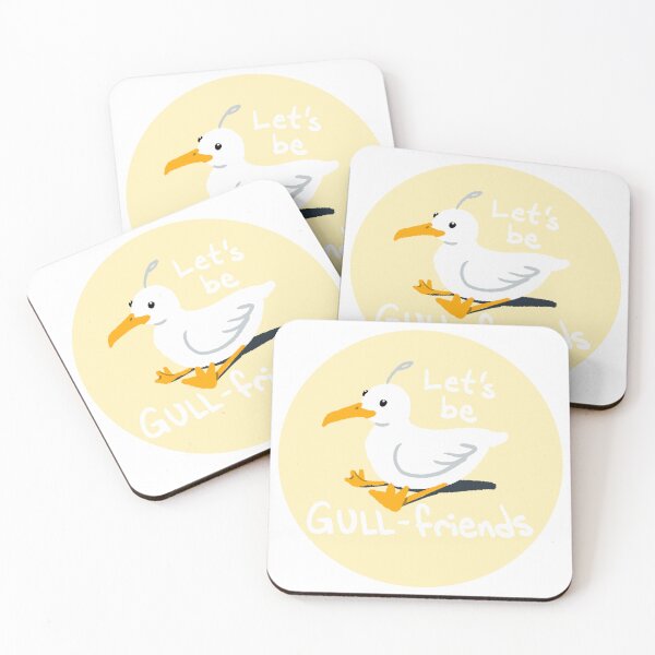 Item preview, Gull-friends Yellow designed and sold by Jover's Nonsense.