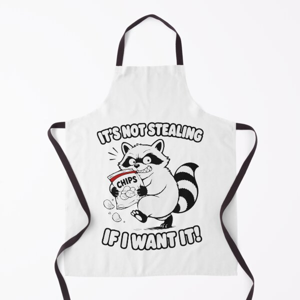 Item preview, It's Not Stealing If I Want It Raccoon Sticker – Funny Snack Bandit Trash Panda designed and sold by MalisoStickers.