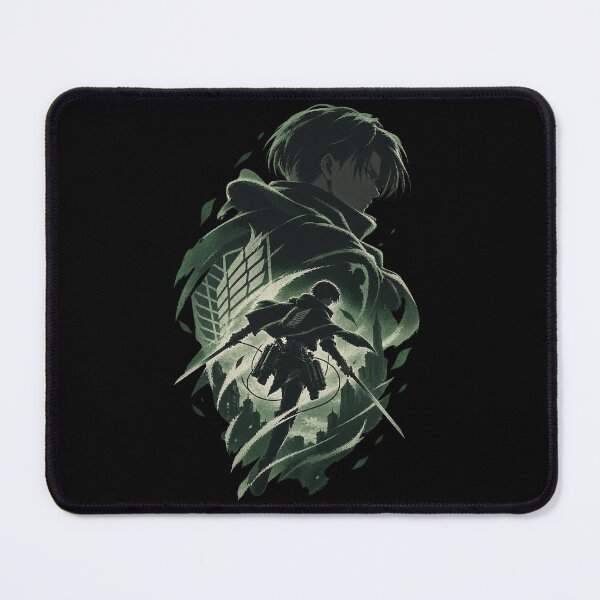 Item preview, Levi Ackerman Silhouette Poster – Attack on Titan designed and sold by · GAMING SOUL ·.