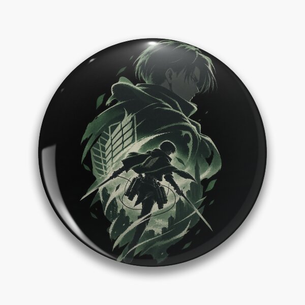 Item preview, Levi Ackerman Silhouette Poster – Attack on Titan designed and sold by · GAMING SOUL ·.