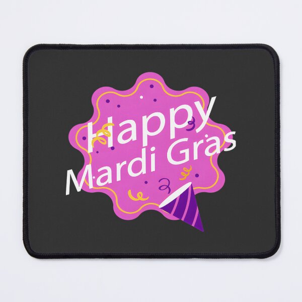 Item preview, Happy Mardi Gras Costume Design with Festive Colors and Beads designed and sold by Nishant Turekar.