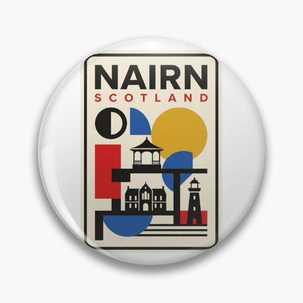 Item preview, Retro Nairn Bauhaus Geometric Skyline designed and sold by k3rstman1.