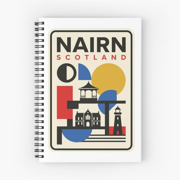 Item preview, Retro Nairn Bauhaus Geometric Skyline designed and sold by k3rstman1.