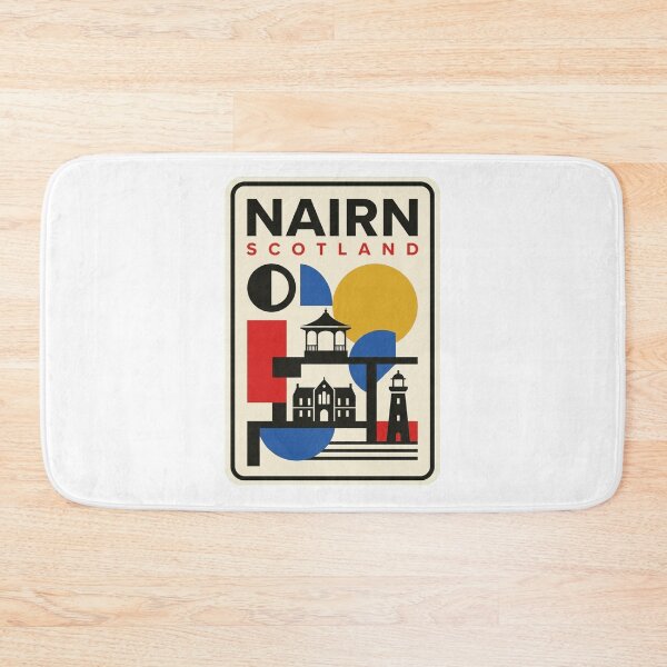 Item preview, Retro Nairn Bauhaus Geometric Skyline designed and sold by k3rstman1.