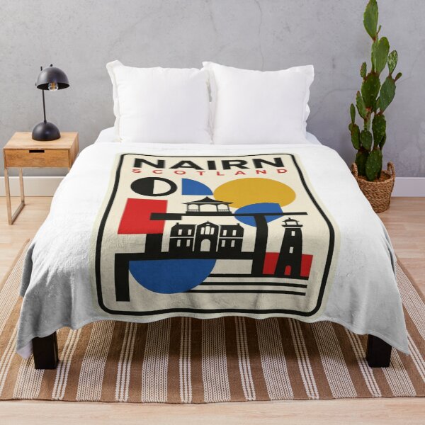 Item preview, Retro Nairn Bauhaus Geometric Skyline designed and sold by k3rstman1.