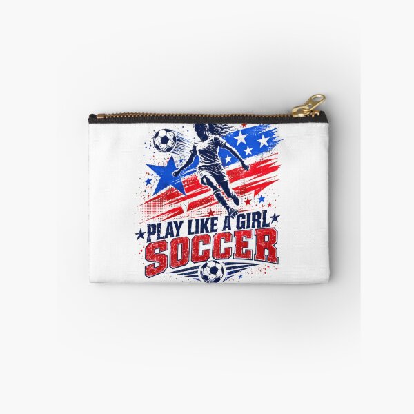 Item preview, Play Like A Girl Soccer Female Player Sports Fan designed and sold by RetroMini2026.