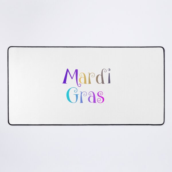 Item preview, Colorful Mardi Gras Celebration Design with Masks and Beads designed and sold by Nishant Turekar.