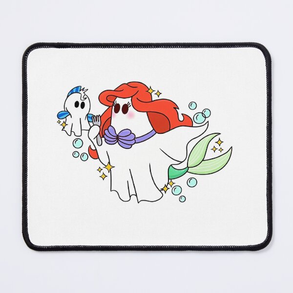 Item preview, Little Mermaid Ariel Spooky Ghost Halloween designed and sold by NAPIPIPIarts.