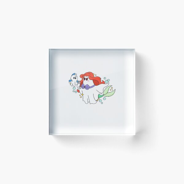 Item preview, Little Mermaid Ariel Spooky Ghost Halloween designed and sold by NAPIPIPIarts.