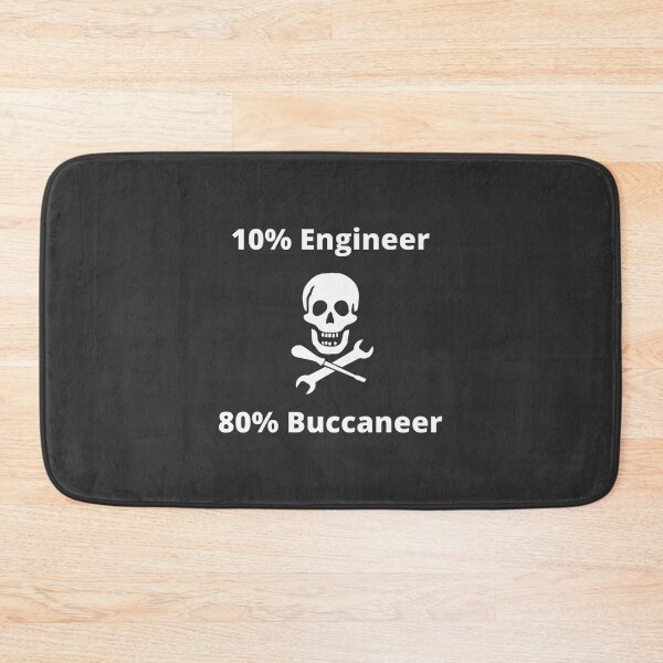 Item preview, Engineer Buccaneer Pirate Design for Tech and Adventure Enthusiasts designed and sold by MOHAMMEDIDRIES.
