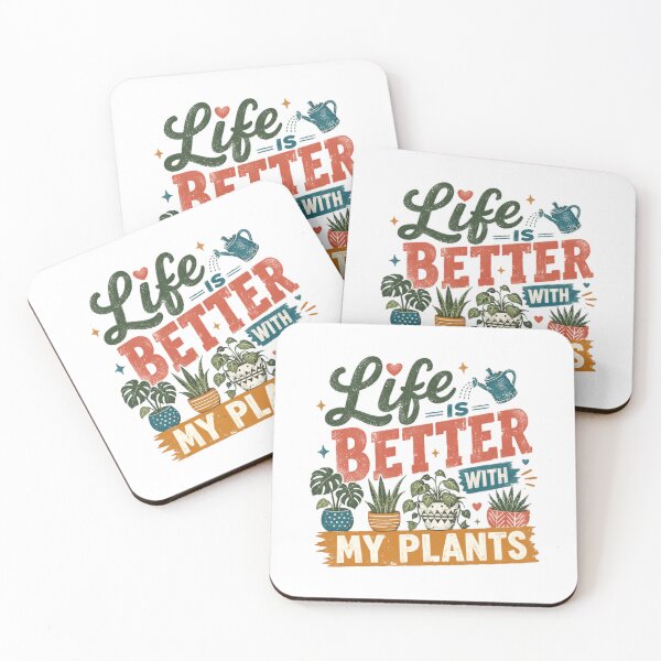 Item preview, Life Is Better With My Plants Houseplant Owner Gardening Enthusiast designed and sold by RetroMini2026.