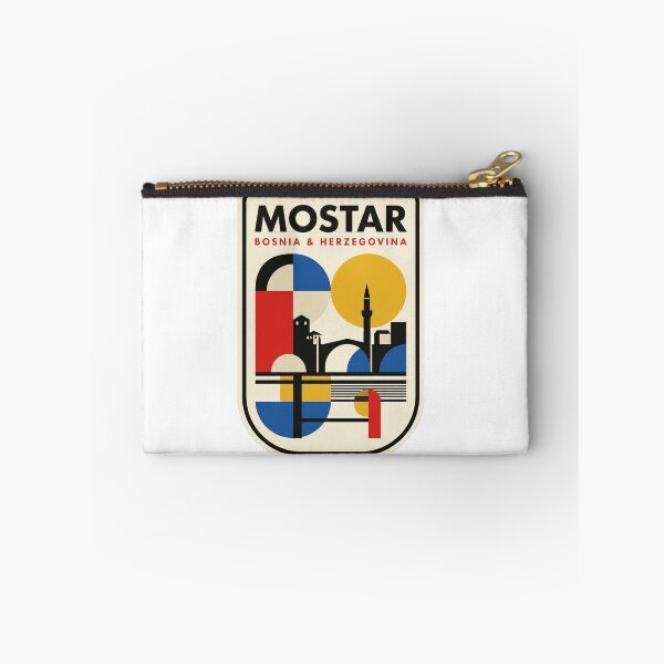 Artikelvorschau, Retro Mostar Bauhaus Geometrische Skyline entworfen und verkauft von k3rstman1.