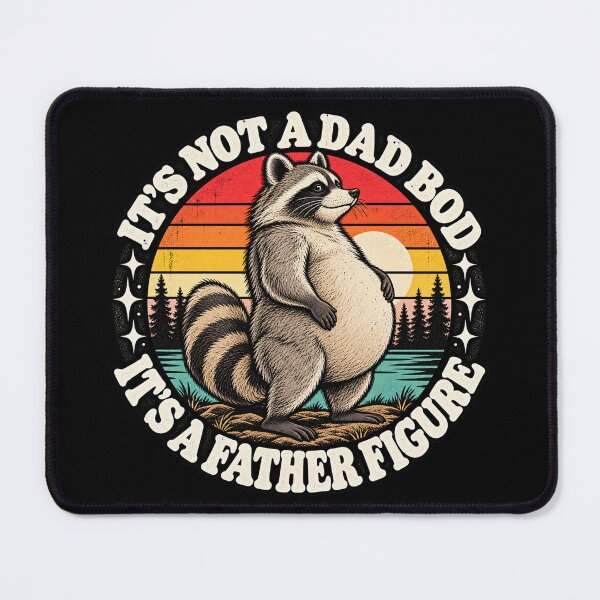 Item preview, Raccoon Father Figure designed and sold by Gabriela Mihai.