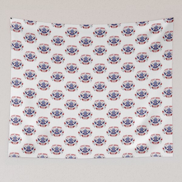 Item preview, Funny Fourth of July Fireworks Design - Just Here to Bang Patriotic Celebration designed and sold by SpaceDesigns1.
