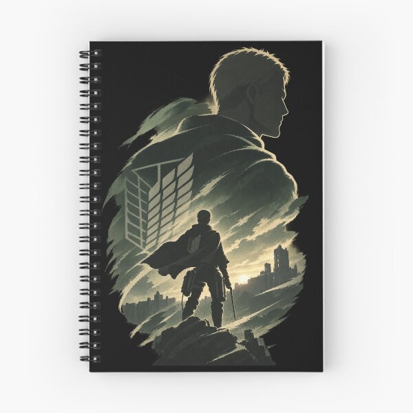 Item preview, Erwin Smith Commander Silhouette – Attack on Titan designed and sold by · GAMING SOUL ·.