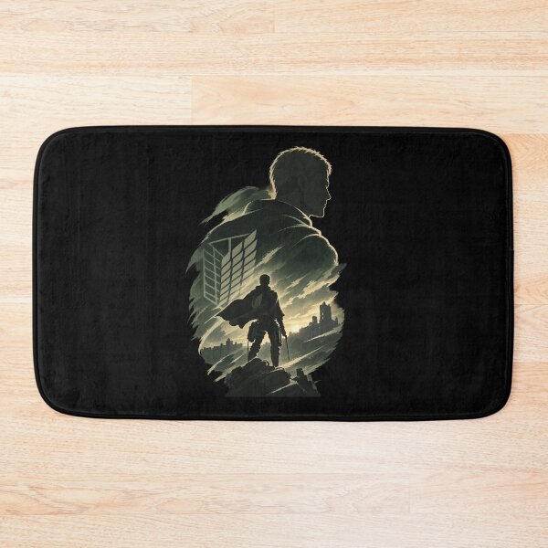 Item preview, Erwin Smith Commander Silhouette – Attack on Titan designed and sold by · GAMING SOUL ·.