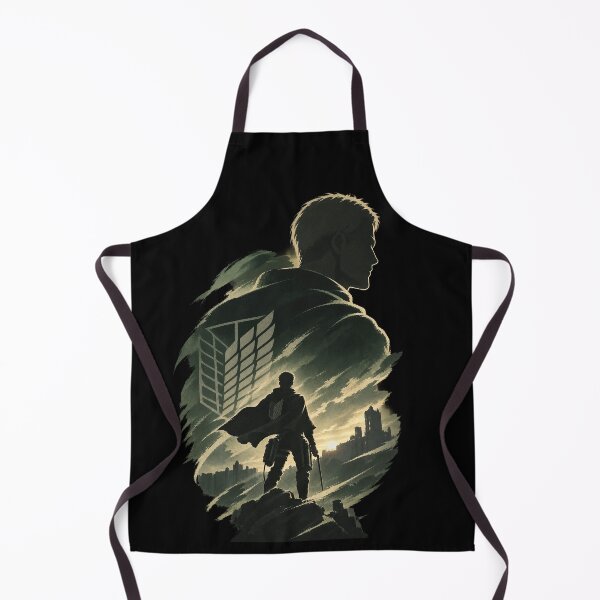 Item preview, Erwin Smith Commander Silhouette – Attack on Titan designed and sold by · GAMING SOUL ·.