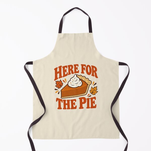 Item preview, Here For The Pie – Vintage Pumpkin Pie Thanksgiving designed and sold by TontikDesign.