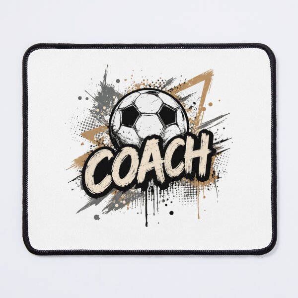 Item preview, Coach Soccer Football Team Trainer designed and sold by RetroMini2026.