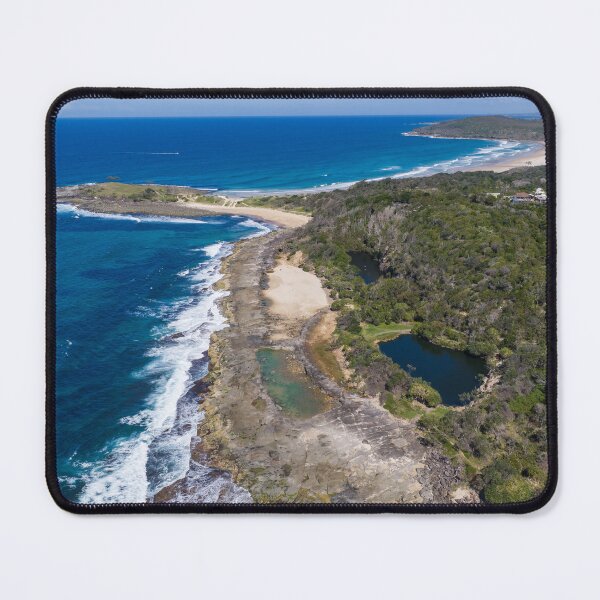 Item preview, Sweeping Aerial View of the Beautiful Angourie Coast designed and sold by Southern Cross Lifestyle .