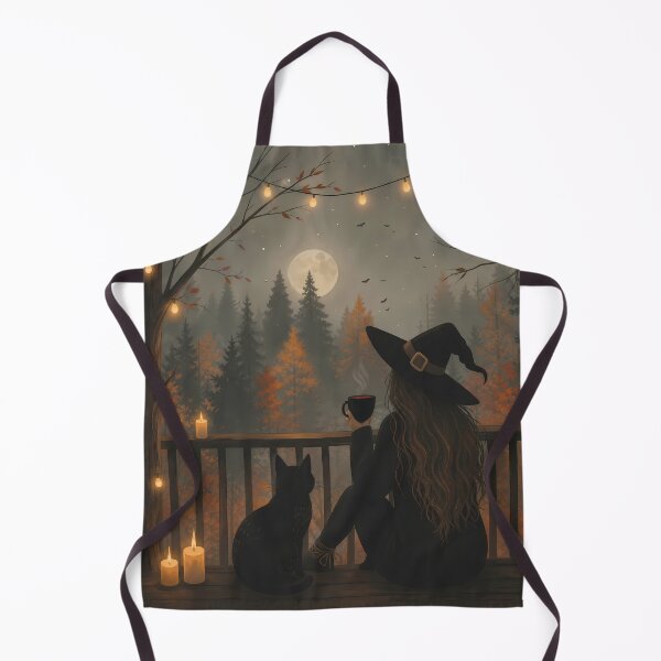 Item preview, Witchy Coffee and Cat designed and sold by PurrfectHome.