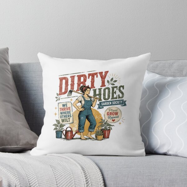 Item preview, Dirty Hoes Garden Society Gardener Plant Lover designed and sold by RetroMini2026.