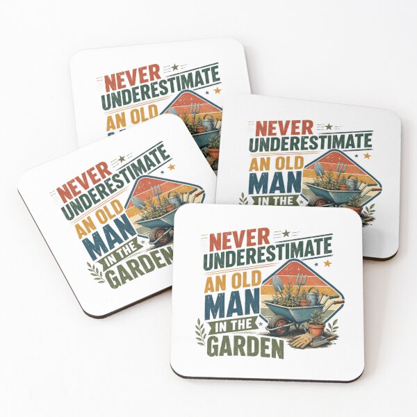 Item preview, Never Underestimate An Old Man In The Garden | Gardener Hobby Grandpa Dad Gift designed and sold by RetroMini2026.