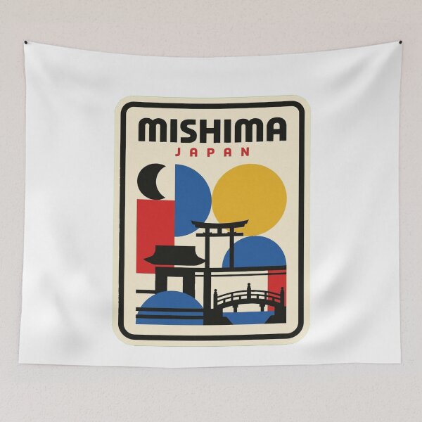 Item preview, Retro Mishima Bauhaus Geometric Skyline designed and sold by k3rstman1.