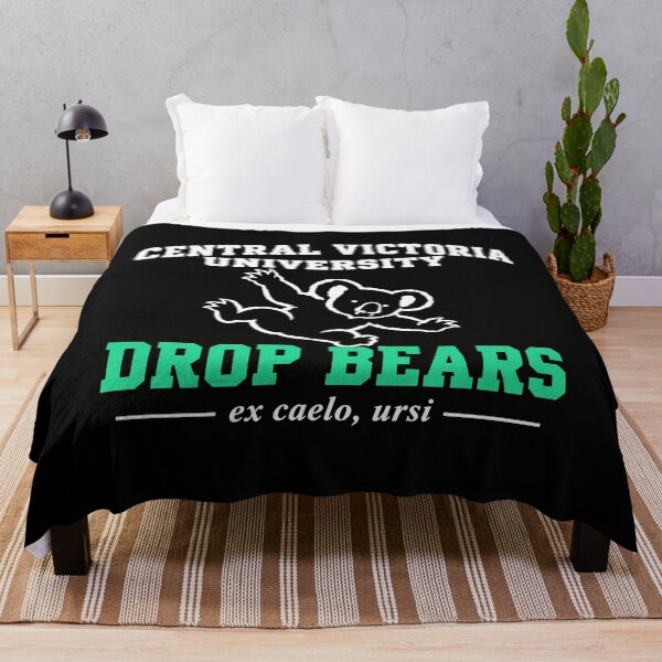 Artikelvorschau, Central Victoria University Drop Bears (Design für dunkle T-Shirts) entworfen und verkauft von RevFreakHorse.