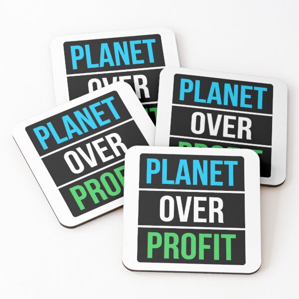 Artikelvorschau, Planet vor Profit – Klimaschutzaktivist – Tag der Erde – Umweltfreundlicher Protestslogan entworfen und verkauft von raedattia.