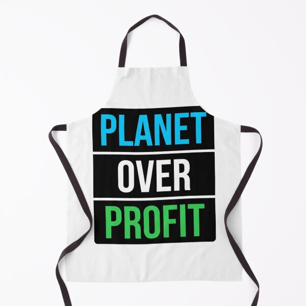 Item preview, Planet Over Profit Climate Change Activist Earth Day Eco Friendly Protest Slogan designed and sold by raedattia.