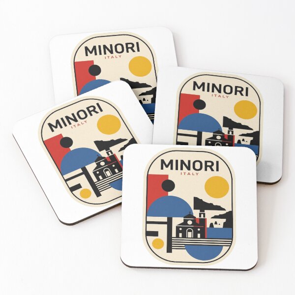 Item preview, Retro Minori Bauhaus Geometric Skyline designed and sold by k3rstman1.