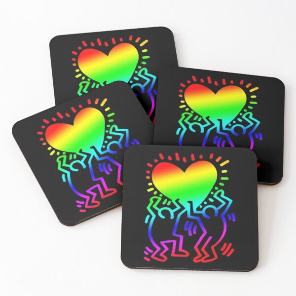 Item preview, rainbow keith duo designed and sold by BrooklynLeannon.