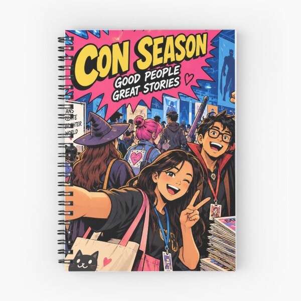 Item preview, Con Season Survival Mode Comic Convention Fan Art designed and sold by Fanverse Merchandise.