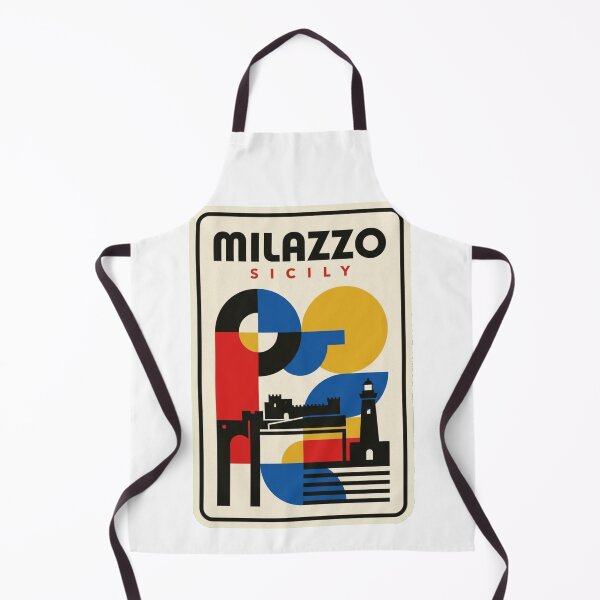 Item preview, Retro Milazzo Bauhaus Geometric Skyline designed and sold by k3rstman1.
