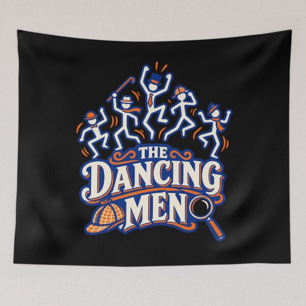 Item preview, Sherlock Holmes: The Dancing Men Cipher designed and sold by Fenay Designs.
