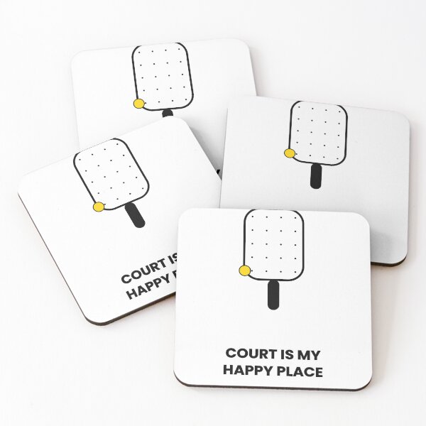 Item preview, Court Is My Happy Place Padel designed and sold by CourtCultureHQ.