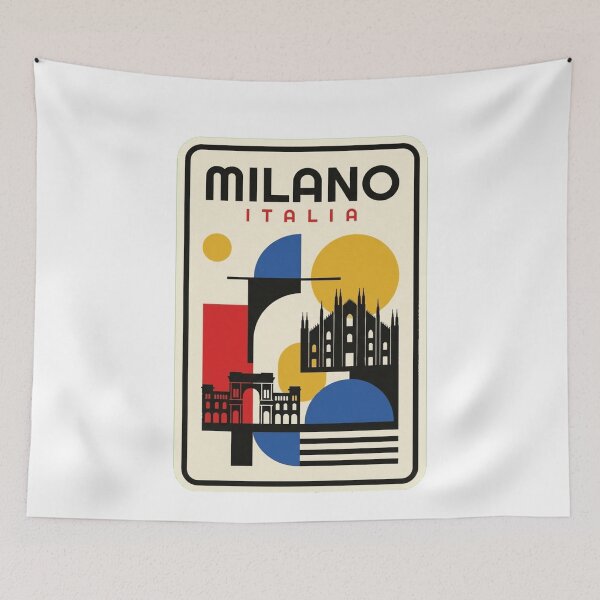 Item preview, Retro Milano Bauhaus Geometric Skyline designed and sold by k3rstman1.