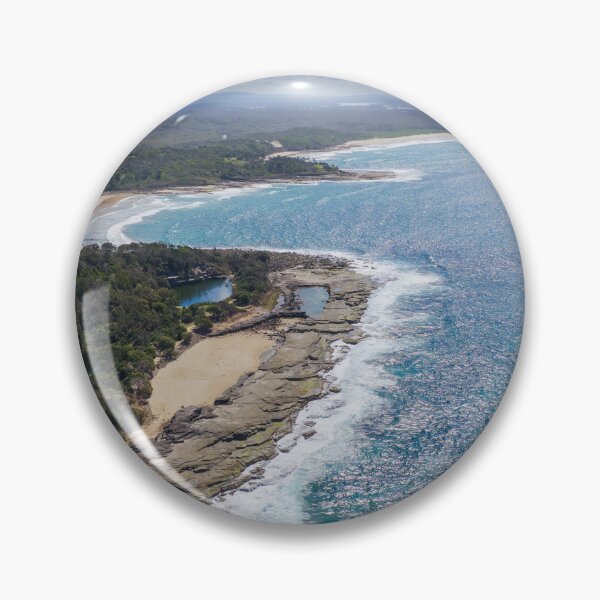 Item preview, Sweeping Aerial View of the Beautiful Angourie Coast designed and sold by Southern Cross Lifestyle .