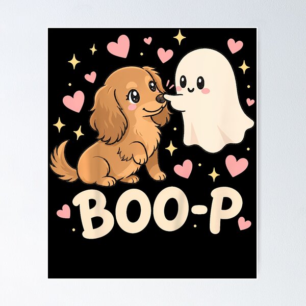 Item preview, Dachshund Ghost Boop Halloween Cute Kawaii Toddler designed and sold by serialcarachts.