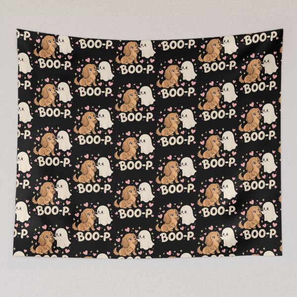 Item preview, Dachshund Ghost Boop Halloween Cute Kawaii Toddler designed and sold by serialcarachts.