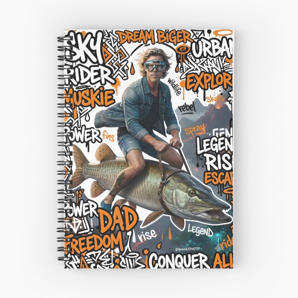 Aperçu de l'œuvre Sky Rider Muskie Power Papa Liberté créée et vendue par BrainConstip.