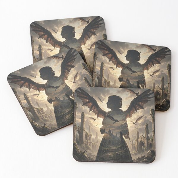 Item preview, Epic dark fantasy scene in Boris Vallejo style designed and sold by FotoworldEdel.
