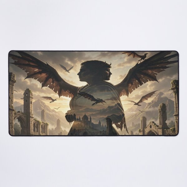 Item preview, Epic dark fantasy scene in Boris Vallejo style designed and sold by FotoworldEdel.